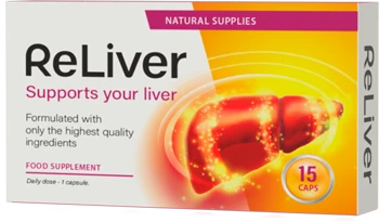 Envase del producto Reliver